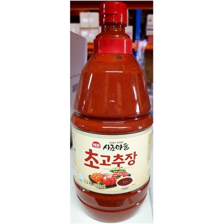 초고추장(사조마을 2.2K) 1개 식자재 업소용 대용량 진조미 움트리 한국소스 아주존 잘식비 원씨푸드 바로 푸른식품 양념초장 이미지