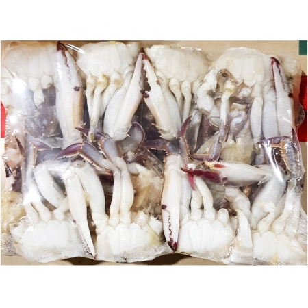 냉동 절단꽃게 450g(M) 1개 식자재 업소용 대용량 냉동 연평도 꽃게 제철 살이 바레인 속이 국산 이미지
