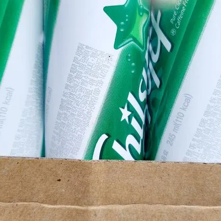 사이다(칠성 캔 245ml x30입 업소용 30개) 칠성사이다 탄산음료 캔음료 음료수 식당용 대량구매 급식 카페 이미지