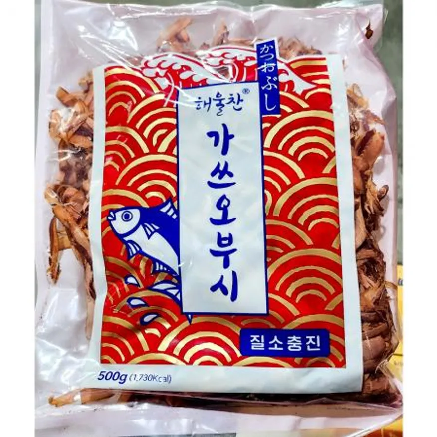 가쓰오부시(해울찬 국물용 500g) X10 국물용가쓰오부시 육수재료 일식재료 업소용 식자재 우동육수재료 가다랑어포 다시재료 대용량 이미지