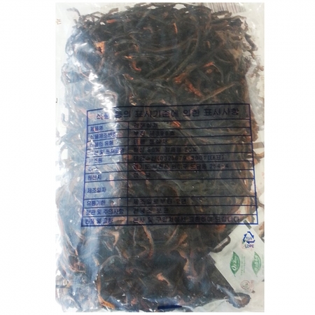 건해삼(채 미국 600g) 1개 식자재 업소용 대용량 건해삼 해삼 말린 진주구삼 안면도 자른 전복마을 한식용 이미지