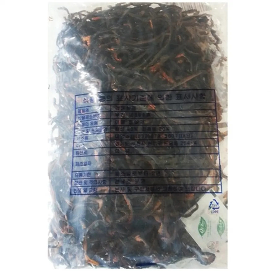 건해삼(채 미국 600g) 1개 식자재 업소용 대용량 건해삼 해삼 말린 진주구삼 안면도 자른 전복마을 한식용 이미지