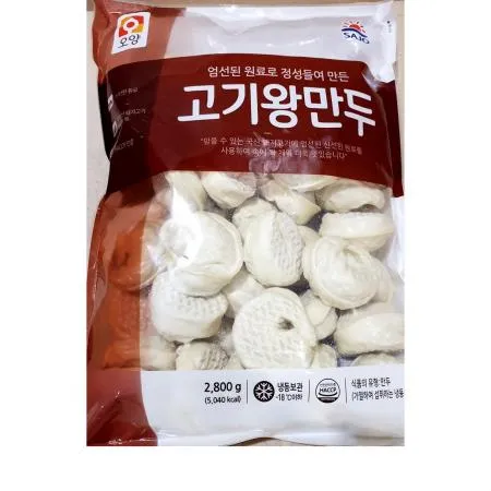 사조오양 왕만두(2.8K) 1개 식자재 업소용 대용량 담두 사조오양 엄지 나래 프레시원 유별난 고깃집왕건 엄지김치 다올 이미지
