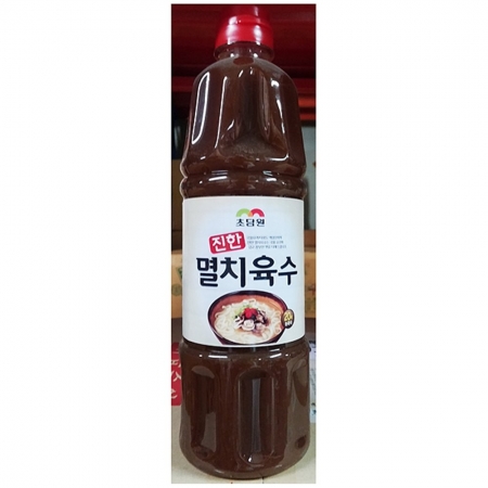 멸치육수(초담원 0.9L) 육수 멸치다시마육수 국물요리 국물베이스 업소용 식당용 한식당 분식집 식자재