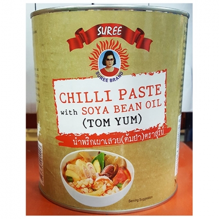 똠얌 칠리페이스트(MF 3K)X6 똠얌칠리페이스트 똠얌꿍재료 똠얌소스 매운소스 태국요리 동남아요리 업소용 대용량