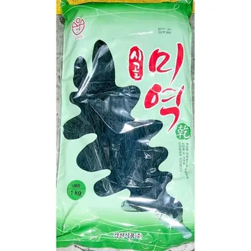 시골건미역(경천식품 1K) 1개 식자재 업소용 대용량 건미역 오뚜기 완도 미역 자른 두리건어물 청정원 강일건어물 상품