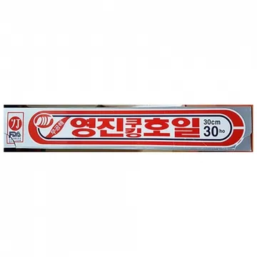 호일(영진 30x30Ho) 10개 식자재 업소용 대용량 삼성 지제이 바나나사과 크린 동그라미 삼진 쿠킹호일 일비 업소용