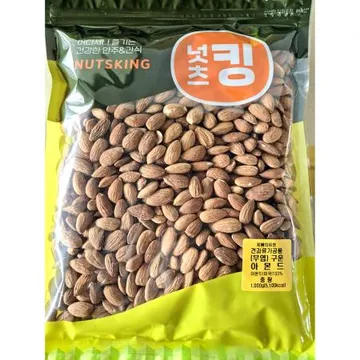 아몬드볶음(1K) 15개 식자재 업소용 대용량 아몬드 구운 견과류 맛사랑 건어물천지 맛있는 제이큐 해원푸드 호정가