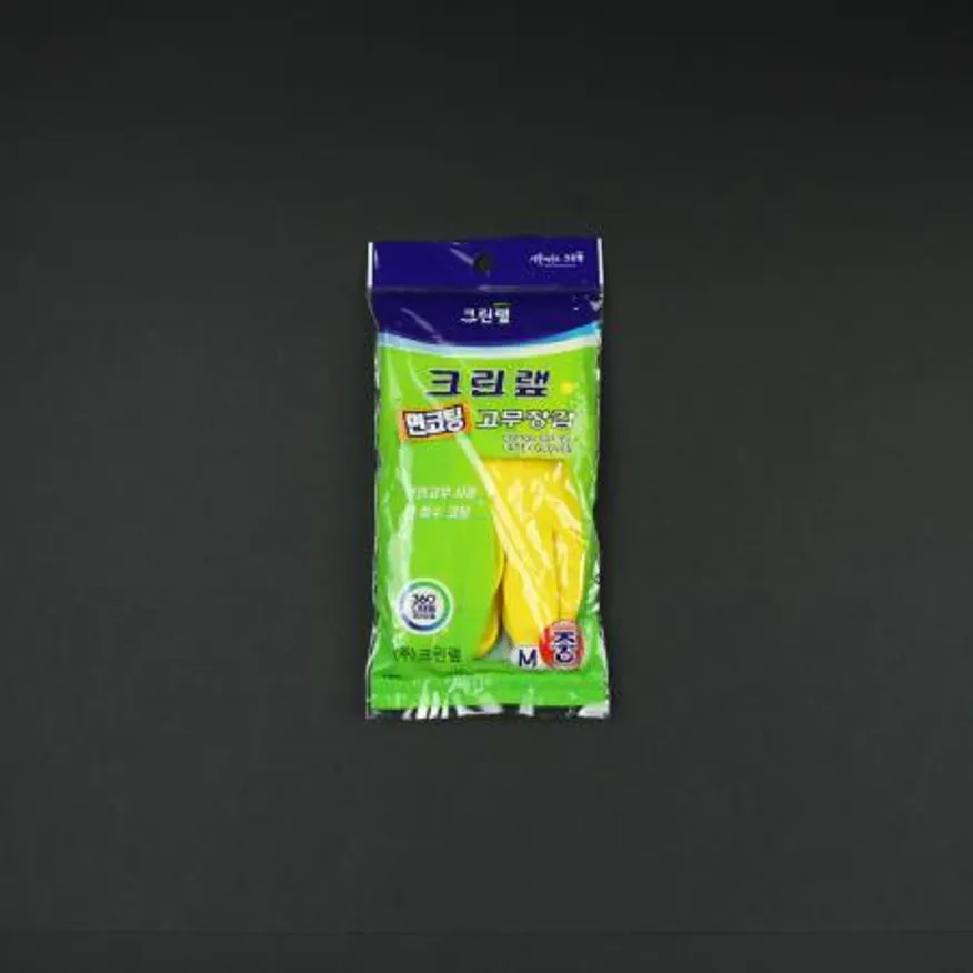 크린랩- 면코팅 고무장갑 중 이미지