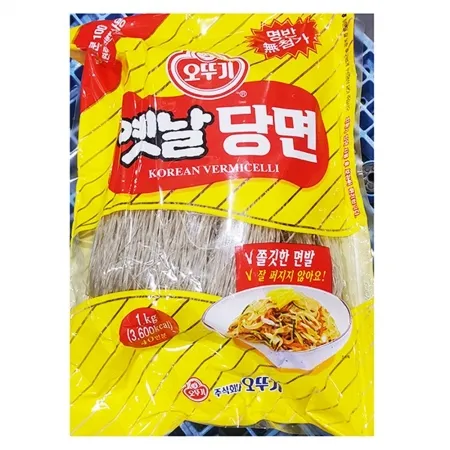 옛날당면(오뚜기 1K) 1개 식자재 업소용 대용량 오뚜기 이가 온누리 유소기 중찬 옛날 당면