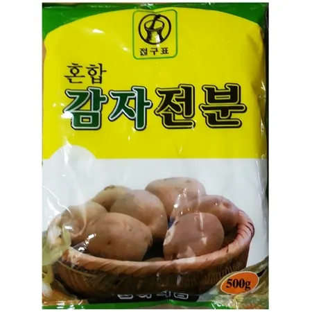 감자전분(금하 500g)X20 식자재 업소용 요리재료 대용량 튀김옷 전분 감자녹말 녹말