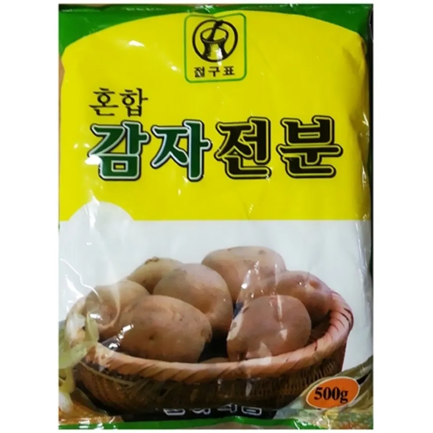 감자전분(금하 500g)X20 식자재 업소용 요리재료 대용량 튀김옷 전분 감자녹말 녹말 이미지