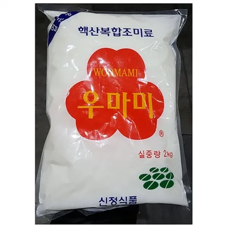 핵산 우아미(MSG 2K)X6 조미료 식품첨가물 업소용 식자재 감칠맛조미료 맛내기