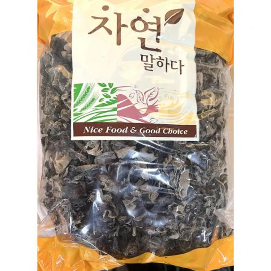 흑목이버섯(해풍 1K) X10 목이버섯 건버섯 한식재료 중국요리재료 식자재 업소용 대용량 건목이 버섯재료 이미지