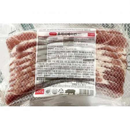 베이컨 (에쓰푸드 7mm 500g) X5