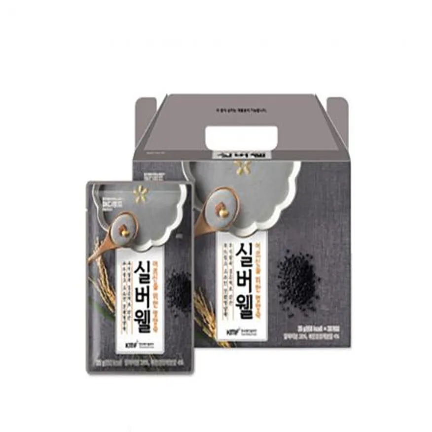 메디푸드 실버웰 검은깨맛 35gx30포 검은깨 영양식 시니어영양식 고령친화식 영양보충제 분말영양식 환자식 요양원 식사 병원 식단 이미지
