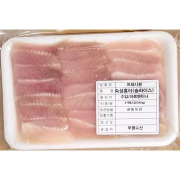 홍어(부광수산 냉동 250g) 5개 식자재 업소용 대용량 초대형 사옹원 조미맛나포 명성 구운쥐포채 지엔씨 골뱅이통조림 미소한입