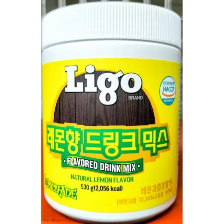 레몬가루(리고 530g) 식자재 업소용 음료재료 베이킹재료 레몬분말 과일가루 향신료 시즈닝 대용량 레몬파우더