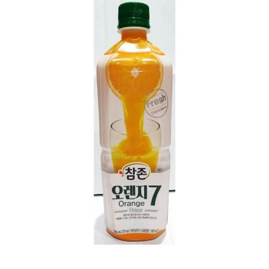 오렌지원액(참존 835ml) 1개 식자재 업소용 대용량 참존 오렌지원액 오렌지 청솔 기타 오감주 희석음료 오너클랜 원액 이미지