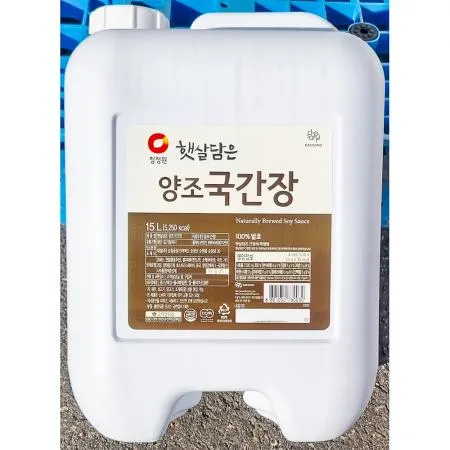 청정원 리뉴얼 햇살담은 양조국간장 15L 1개 식자재 업소용 대용량 샘표 업소용 이미지
