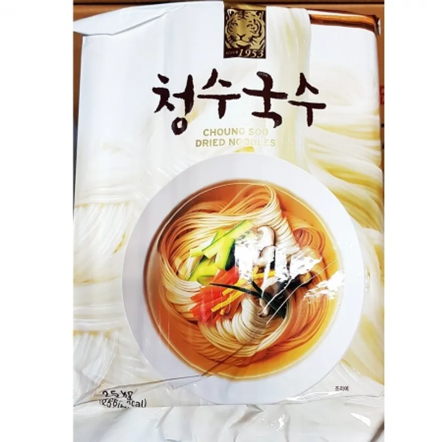 청수 국수 중면 2.5Kg X6 식자재 대용량 업소용 면요리 한식재료 국수중면 면 건면 이미지