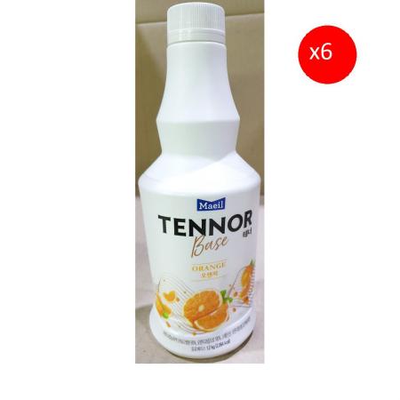 오렌지에이드농축액(매일유업 1.2k) X6 오렌지농축액 에이드베이스 음료베이스 카페음료 업소용 대용량 과일농축액 오렌지시럽