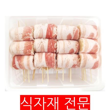 삼겹팽이말이(50gx10) 1개 식자재 업소용 대용량 삼겹팽이 식자재 삼겹피망팽이 캠핑요리 토담푸드시스템 삼겹 다물꼬치 지투지샵 삼삼한 이미지