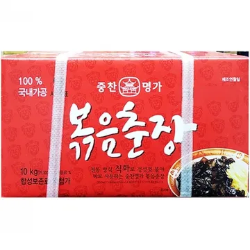 볶음춘장(중찬 10K) 1개 식자재 업소용 대용량 중찬명가 사자표 영화식품 중식춘장 중식 중국집춘장 중찬 대형 사자표영화