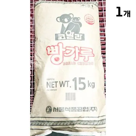 빵가루(코알라 저장용 15k) 1개 식자재 업소용 대용량 빵가루 하이얀 동원 오뚜기 화미 백설 프라임 분말 마른빵가루 이미지