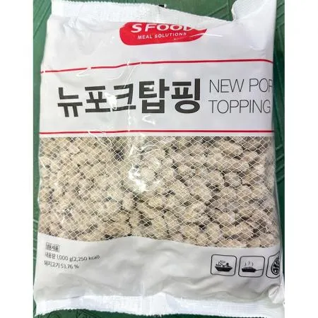 포크토핑 (에쓰푸드 냉동 1K) X5