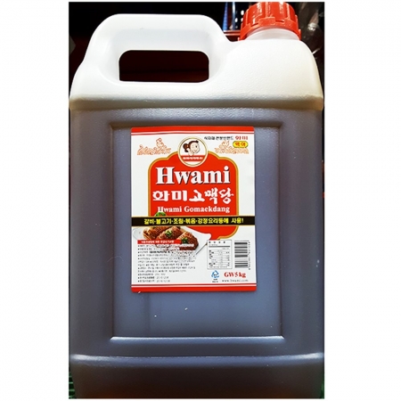 황물엿(화미 5K) 요리재료 식자재 한과재료 업소용 물엿 조청 요리당