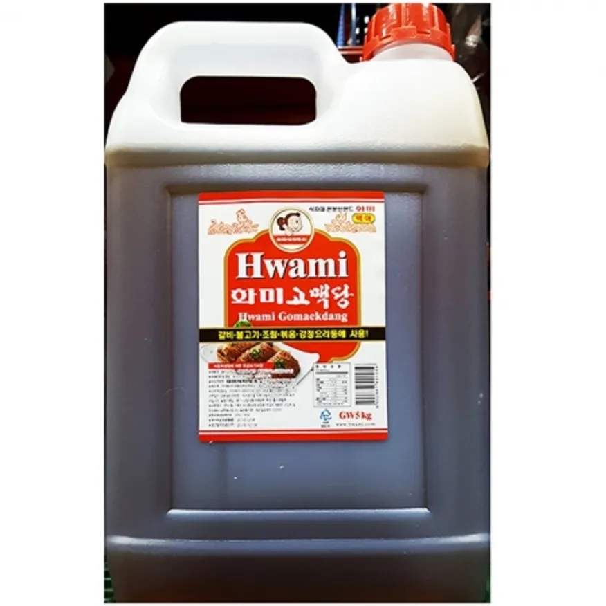 황물엿(화미 5K) 요리재료 식자재 한과재료 업소용 물엿 조청 요리당 이미지