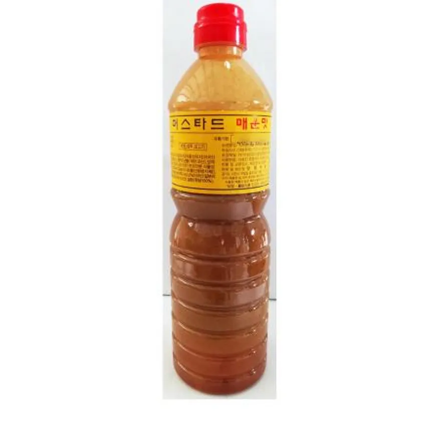 머스타드소스 매운맛(맛샘 1k) 매운머스타드 겨자소스 핫도그소스 치킨소스 샌드위치소스 샐러드소스 업소용소스 식당용 대용량소스 이미지