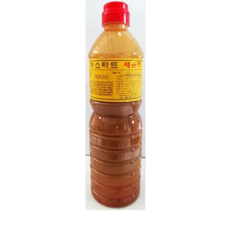 머스타드소스 매운맛(맛샘 1k) 1개 식자재 업소용 대용량 모아하우스 머스타드소스 허니 삼미 머스타드 오쉐프 하인즈 오너클랜 모아