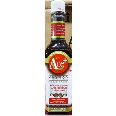 스테이크소스(에이스 제니스 260ml)X2 소스 업소용 식자재 육류소스 양식소스 레스토랑 스테이크전문점 바베큐소스