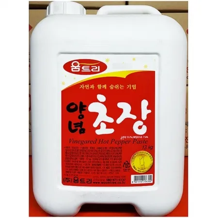 양념초장(움트리 13K) 업소용 초장 대용량 초고추장 회초장 식자재 식자재마트 회소스 해산물소스