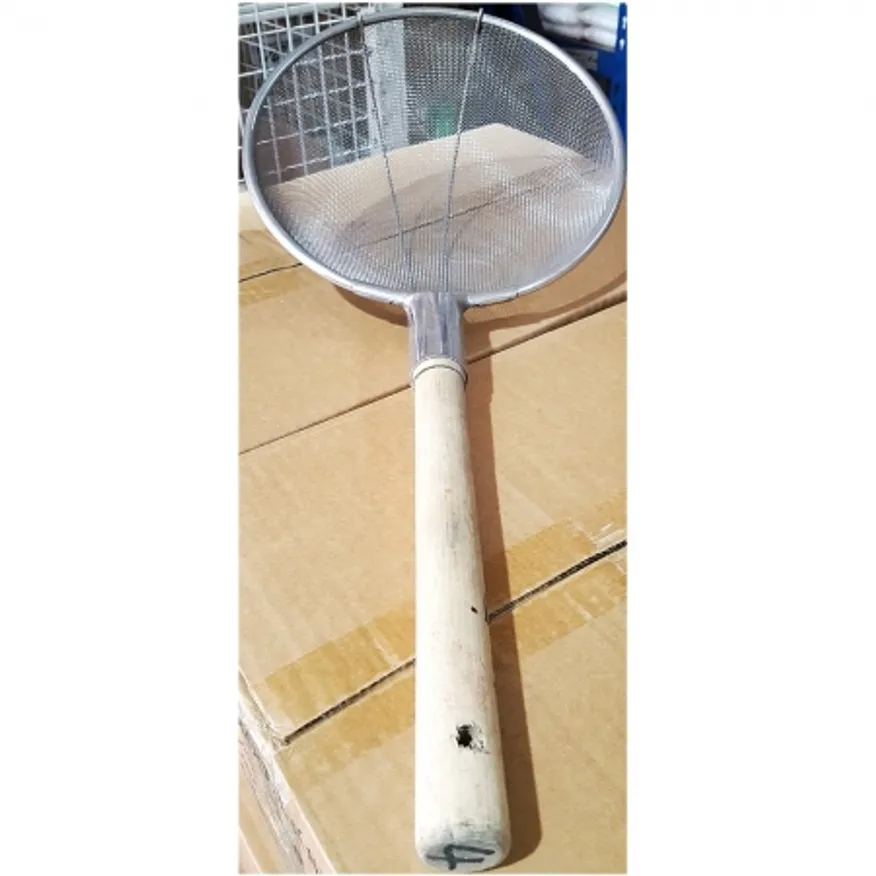 튀김뜰채(조리 스텐 22cm) 1개 식자재 업소용 대용량 업소용 스텐 대형 스텐건지기 덕흥 바겐슈타이거 고운 린나이 이미지