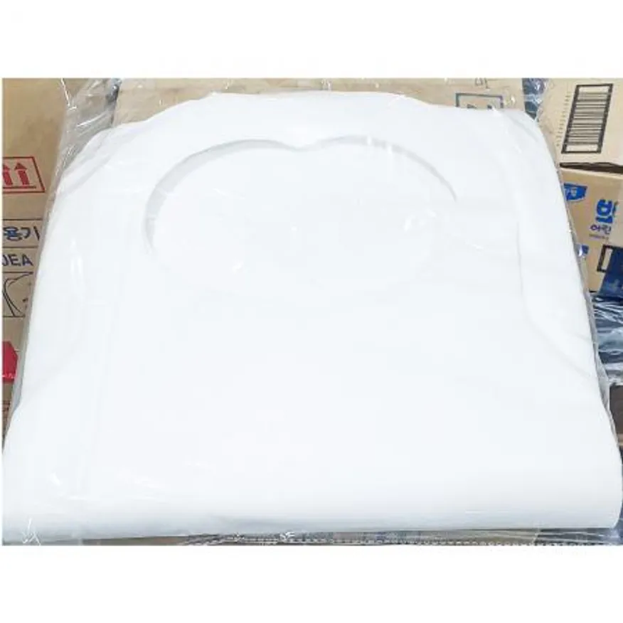 앞치마화이트 부직포 40x72cm 100입 X10 앞치마 부직포앞치마 일회용앞치마 위생앞치마 업소용 식당 주방용품 위생용품 급식 일회용품 이미지