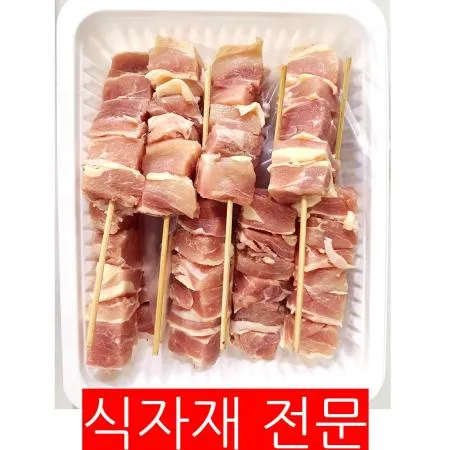 닭순살꼬치(50gx15) 1개 식자재 업소용 대용량 닭꼬치 은행 닭 닭꼬치구이 영해식품 화영 청우 닭날개
