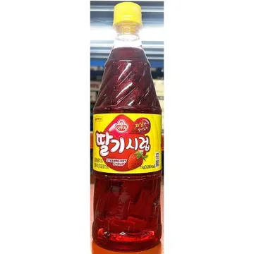 오뚜기 딸기맛시럽 S 1k 1개 식자재 업소용 대용량 리고 바닐라 모닌 오뚜기 딸기 커클랜드 캐러멜 리고딸기시럽 카페