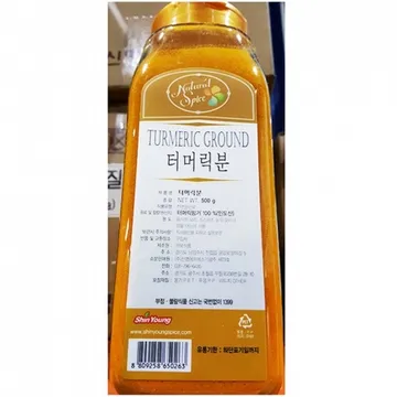 터머릭분(신영 500g) 1개 식자재 업소용 대용량 은진 신영 터머릭 강황 은진물산 엘에스푸드 오너클랜 기타 향신료