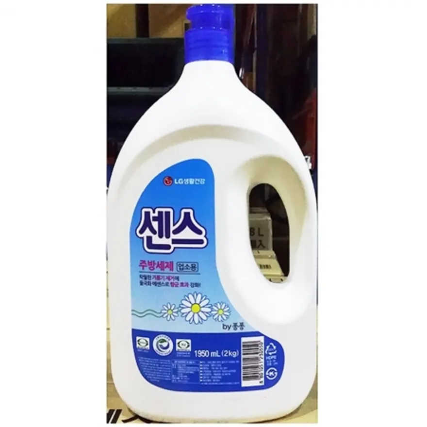주방세제(센스 퐁퐁 2K)X6 센스퐁퐁 업소용 대용량 식당용품 주방용품 청소용품 세제 설거지세제 이미지