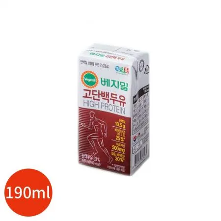CL 정식품 고단백 두유 190ml x 24개
