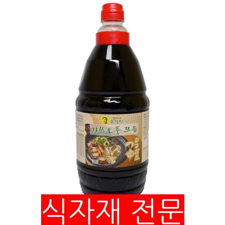 가쓰오풍쯔유(유경빈 1.8L) 쯔유 가쓰오쯔유 일식재료 업소용 식자재 대용량 국물요리재료 우동국물 메밀소바육수