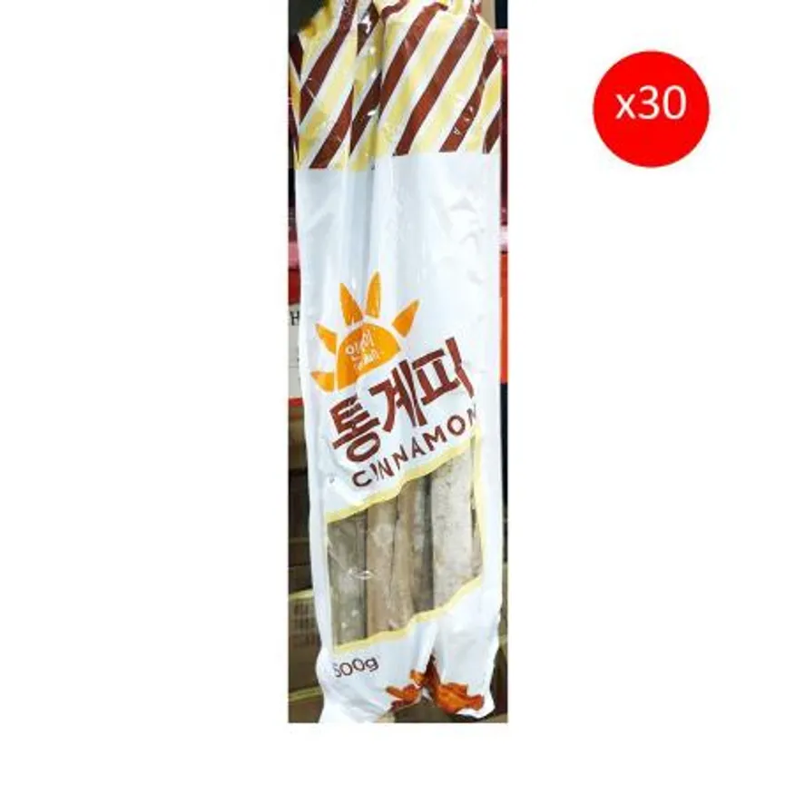 통계피(육계피 500g) 30개 식자재 업소용 대용량 통계피 계피 계피가루 베트남 쪽빛누리 시가 이미지