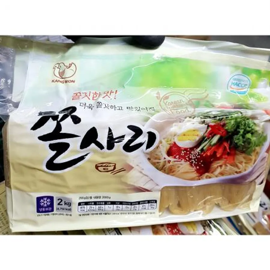 쫄면(사리 강원 2K) 6개 식자재 업소용 대용량 평화 맛찬들 쫄면 삼보 천일 성일 해뜨락 업소용 백미 이미지