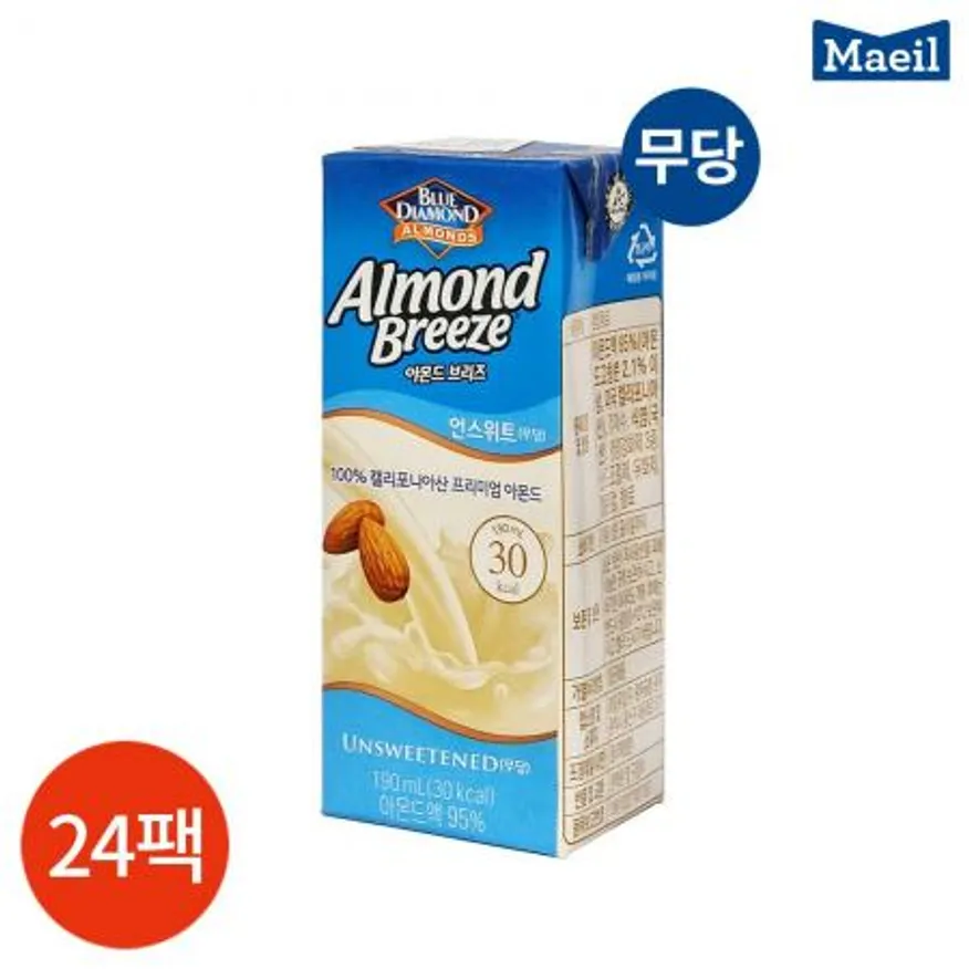 CL 아몬드 브리즈 언스위트 190ml x 24개 이미지
