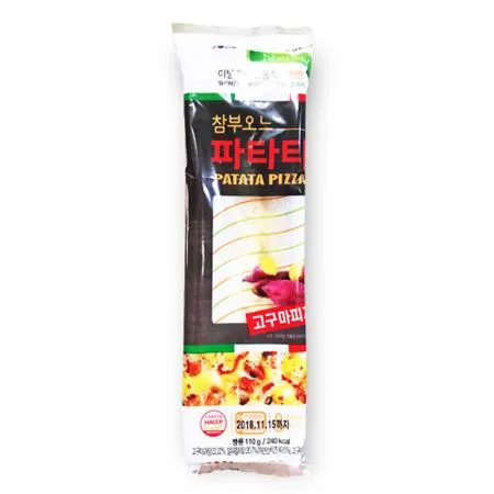 1분 간편조리 고구마피자빵 110gX10개 간편식 냉동식품 아침식사 간식 야식 피자빵 고구마빵 냉동빵 전자레인지용 간편조리빵