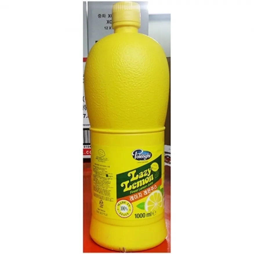 레몬주스농축액(레이지 1K)X6 레몬농축액 레몬원액 레몬즙 주스농축액 음료베이스 음료재료 카페재료 베이킹재료 대용량 이미지