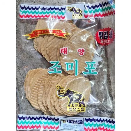 조미쥐포(태양식품 튀김용 350g) 1개 식자재 업소용 대용량 구운 쥐포